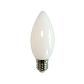 Лампа светодиодная филаментная Volpe E27 6W 3000K матовая LED-C35-6W/3000K/E27/FR/SLF UL-00008320 - фото №1
