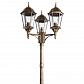 Садово-парковый светильник Arte Lamp Genova A1207PA-3BN - фото №2