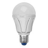 Лампа светодиодная Uniel E27 11W 4500K матовая LED-A60-11W/NW/E27/FR/DIM PLP01WH UL-00000688