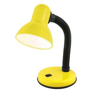 Офисные настольные лампы желтого цвета