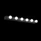 Настенный светильник Ideal Lux Prive AP6 Nero 159508 - фото №2