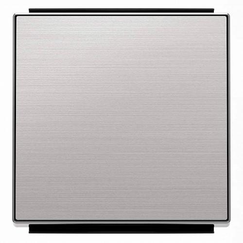 Лицевая панель ABB Sky выключателя одноклавишного нержавеющая сталь 2CLA850100A1401