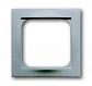 Лицевая панель ABB Impuls розетки телекоммуникационной серибристый алюминий 2CKA001753A0042 - фото №1