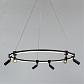 Подвесная светодиодная люстра Arte Lamp Ring A2186SP-1BK - фото №5