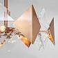 Потолочная люстра Eurosvet Origami 60121/6 латунь Smart - фото №3