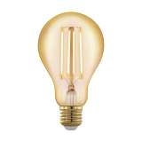 Лампа светодиодная филаментная диммируемая Eglo E27 4W 1700К золотая 11691