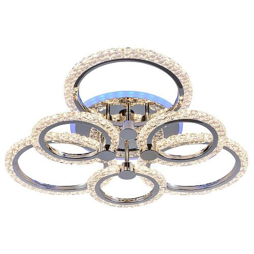 Потолочная светодиодная люстра Profit Light 8027/3+3 CHR A