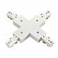 Соединитель крестовой Italline WSO 75 white - фото №1