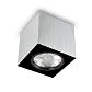 Потолочный светильник Ideal Lux Mood Pl1 D09 Square Alluminio 140926 - фото №1
