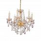 Подвесная люстра Lumina Deco Eliza LDP 7026-6 SL+GD - фото №2
