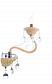 Бра Arte Lamp Caramella A3310AP-1CC - фото №6