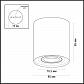 Потолочный светильник Odeon Light Hightech Tuborino 3568/1C - фото №2