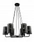 Подвесная люстра Lumien Hall Тейл 4002/6P-BK-GR - фото №1