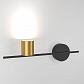 Настенный светильник Elektrostandard Acru LED черный/золото MRL LED 1019 a047882 - фото №2