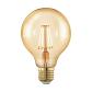 Лампа светодиодная филаментная диммируемая Eglo E27 4W 1700К золотая 11692 - фото №1