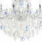 Подвесная люстра Lumien Hall Лагуна LH0013/12P-CR - фото №2