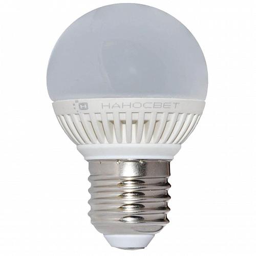 Лампа светодиодная Наносвет E27 5W 4000K матовая LC-G-5/E27/840 L138