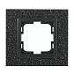 Рамка 1-постовая Mono Electric Style Granit чёрный гранит 107-610000-160 - фото №1